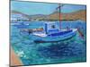 The Harbour, Tinos, 2012-Andrew Macara-Mounted Giclee Print