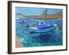 The Harbour, Tinos, 2012-Andrew Macara-Framed Giclee Print