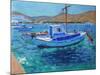 The Harbour, Tinos, 2012-Andrew Macara-Mounted Giclee Print