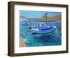 The Harbour, Tinos, 2012-Andrew Macara-Framed Giclee Print