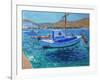 The Harbour, Tinos, 2012-Andrew Macara-Framed Giclee Print