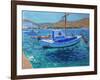 The Harbour, Tinos, 2012-Andrew Macara-Framed Giclee Print