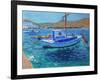 The Harbour, Tinos, 2012-Andrew Macara-Framed Giclee Print