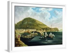 The Harbour, Torquay, C.1780-null-Framed Giclee Print