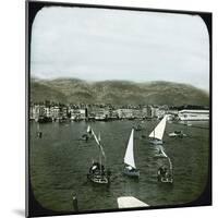 The Harbour, Toulon (Var, France), around 1900-Leon, Levy et Fils-Mounted Photographic Print