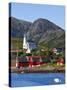 The Harbour Town of Malnes, Vesteralen, Nordland, Norway-Doug Pearson-Stretched Canvas