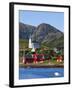 The Harbour Town of Malnes, Vesteralen, Nordland, Norway-Doug Pearson-Framed Photographic Print