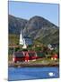 The Harbour Town of Malnes, Vesteralen, Nordland, Norway-Doug Pearson-Mounted Photographic Print