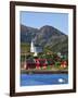 The Harbour Town of Malnes, Vesteralen, Nordland, Norway-Doug Pearson-Framed Photographic Print