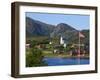 The Harbour Town of Malnes, Vesteralen, Nordland, Norway-Doug Pearson-Framed Photographic Print