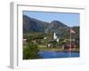 The Harbour Town of Malnes, Vesteralen, Nordland, Norway-Doug Pearson-Framed Photographic Print