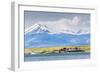 The Harbour Town of Puerto Natales, Patagonia, Chile, South America-Michael Nolan-Framed Photographic Print