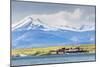 The Harbour Town of Puerto Natales, Patagonia, Chile, South America-Michael Nolan-Mounted Photographic Print