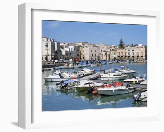 The Harbour, Trani, Puglia, Italy, Mediterranean-Sheila Terry-Framed Photographic Print