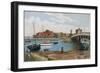 The Harbour, Yarmouth, I of Wight-Alfred Robert Quinton-Framed Giclee Print