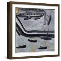 The Harbour-Alfred Wallis-Framed Giclee Print