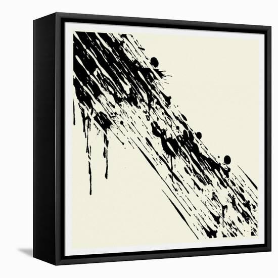 The Hard Road-ALI Chris-Framed Stretched Canvas