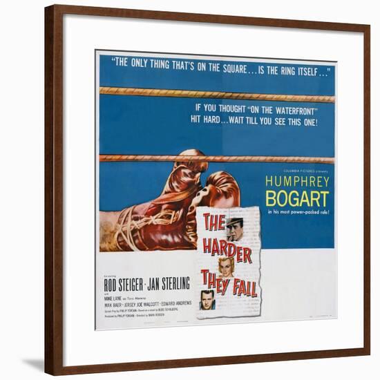 The Harder They Fall, 1956, Directed by Mark Robson-null-Framed Giclee Print