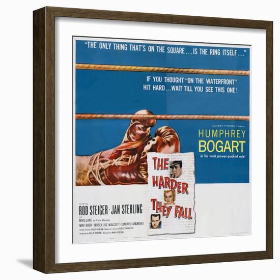 The Harder They Fall, 1956, Directed by Mark Robson-null-Framed Giclee Print