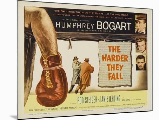 The Harder They Fall, 1956-null-Mounted Art Print