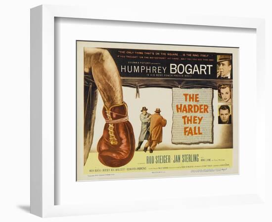 The Harder They Fall, 1956-null-Framed Art Print