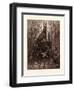 The Hare and the Frogs-Gustave Dore-Framed Premium Giclee Print