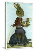 The Hare and the Tortoise-Wayne Anderson-Stretched Canvas