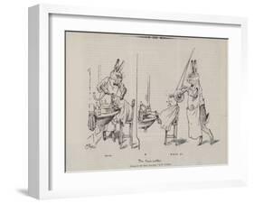 The Hare Cutter-null-Framed Giclee Print