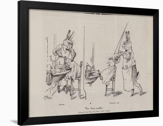 The Hare Cutter-null-Framed Giclee Print