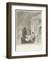 The Harem Bath-Jean Leon Gerome-Framed Giclee Print