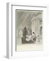 The Harem Bath-Jean Leon Gerome-Framed Giclee Print