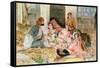 The Harem, circa 1850-John Frederick Lewis-Framed Stretched Canvas