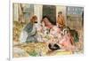 The Harem, circa 1850-John Frederick Lewis-Framed Giclee Print