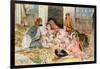 The Harem, circa 1850-John Frederick Lewis-Framed Giclee Print