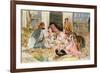 The Harem, circa 1850-John Frederick Lewis-Framed Giclee Print