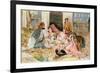 The Harem, circa 1850-John Frederick Lewis-Framed Giclee Print