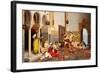 The Harem Dance-Giulio Rosati-Framed Giclee Print