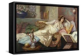 The Harem Favorite-Umberto Cacciarelli-Framed Stretched Canvas