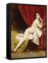 The Harem Favourite, (Oil on Canvas)-Fabio Fabbi-Framed Stretched Canvas