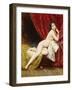 The Harem Favourite, (Oil on Canvas)-Fabio Fabbi-Framed Giclee Print