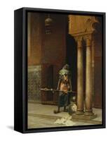 The Harem Guard-Ludwig Deutsch-Framed Stretched Canvas