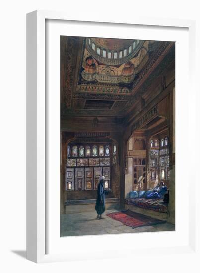 The Harem of Sheikh Sadat, Cairo, 1870-Frank Dillon-Framed Giclee Print