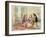 The Harem, Plate 1 from Illustrations of Constantinople, Engraved by the Artist, 1837-John Frederick Lewis-Framed Giclee Print