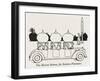 The Harem Saloon-William Heath Robinson-Framed Art Print