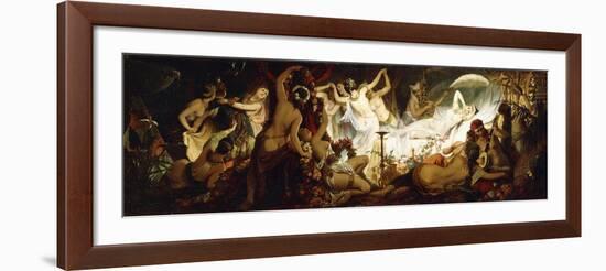 The Harem-Hans Makart-Framed Giclee Print