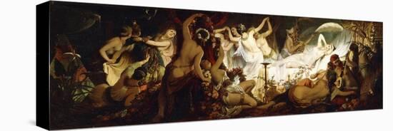 The Harem-Hans Makart-Stretched Canvas