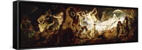 The Harem-Hans Makart-Framed Stretched Canvas