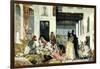 The Harem-John Frederick Lewis-Framed Giclee Print