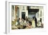 The Harem-John Frederick Lewis-Framed Giclee Print