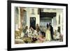 The Harem-John Frederick Lewis-Framed Giclee Print